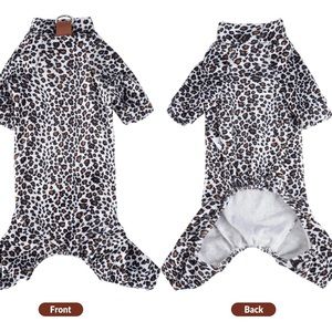 Stylish Leopard Pattern, cat/dog pajamas NWOT
